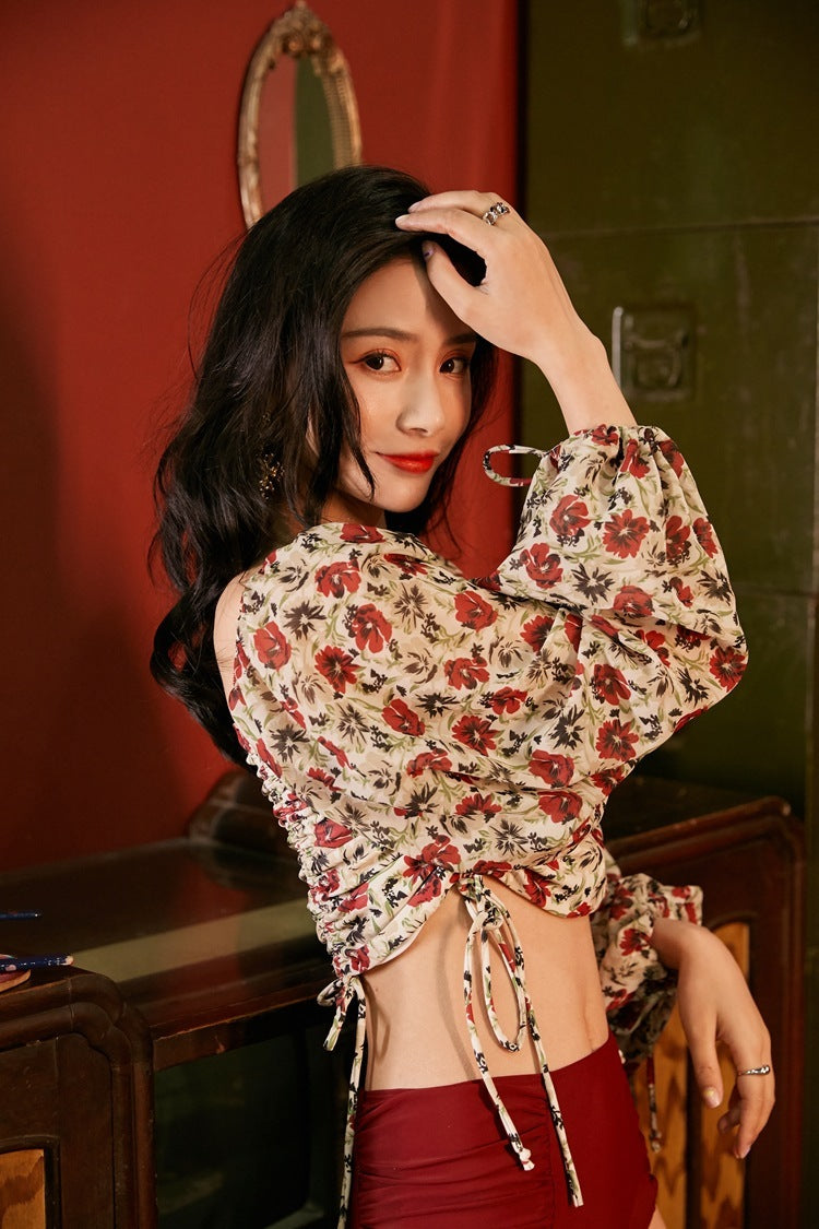 Spring Vacation Split Swimsuit