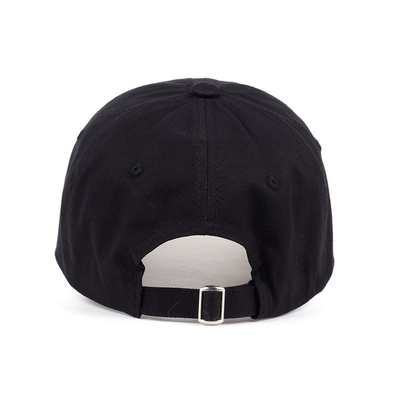 New Positive Vibes Cotton Embroidery Baseballcap Men Women